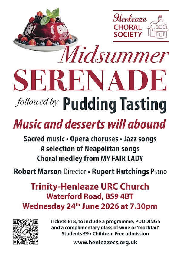 HCS concert poster 24th June 2026